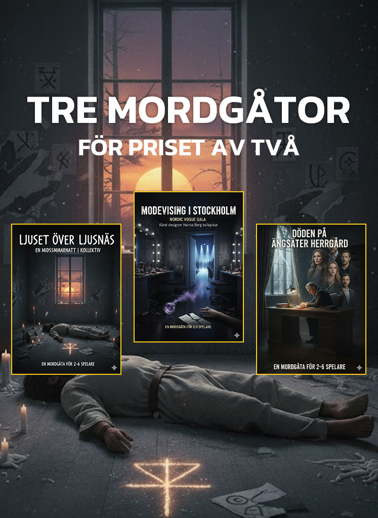 Köp 3 mordgåtor - betala för 2